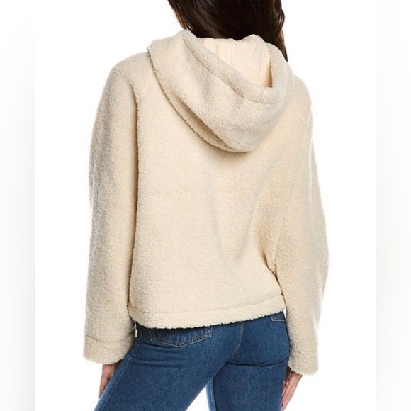 Vince Faux Sherpa Hoodie - Picture 2 of 6